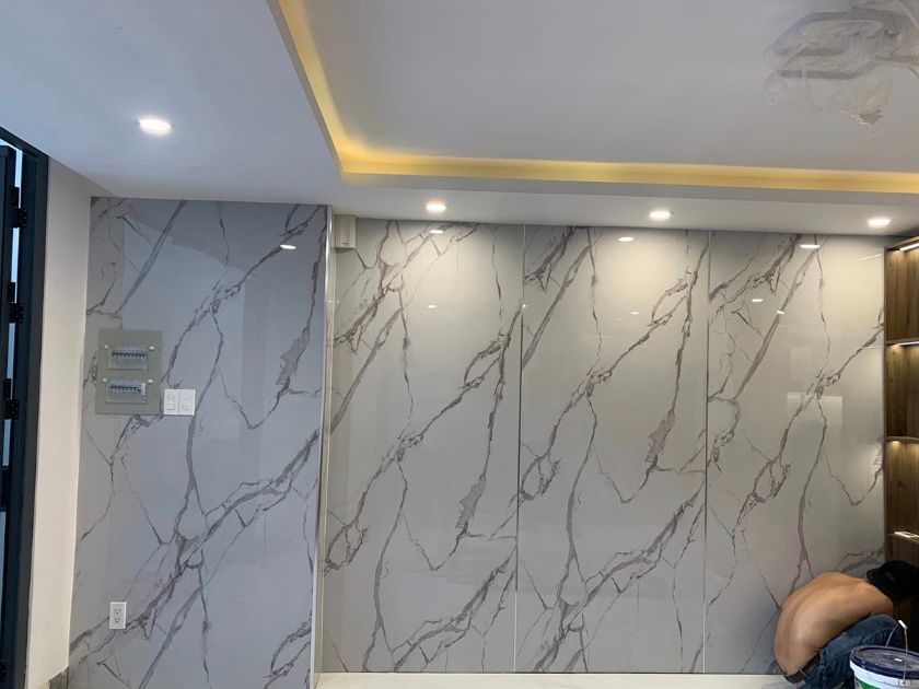 pvc giả đá