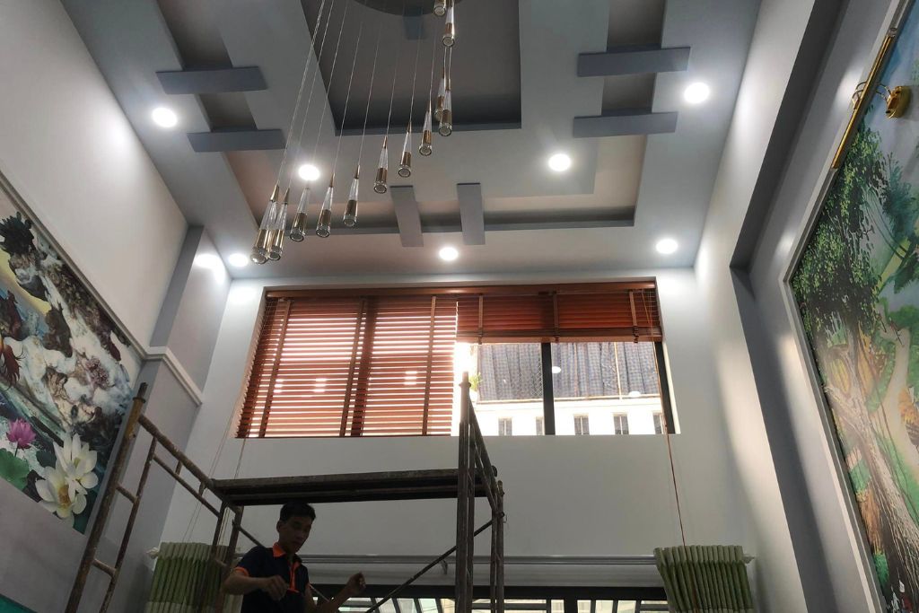 rèm sáo gỗ 